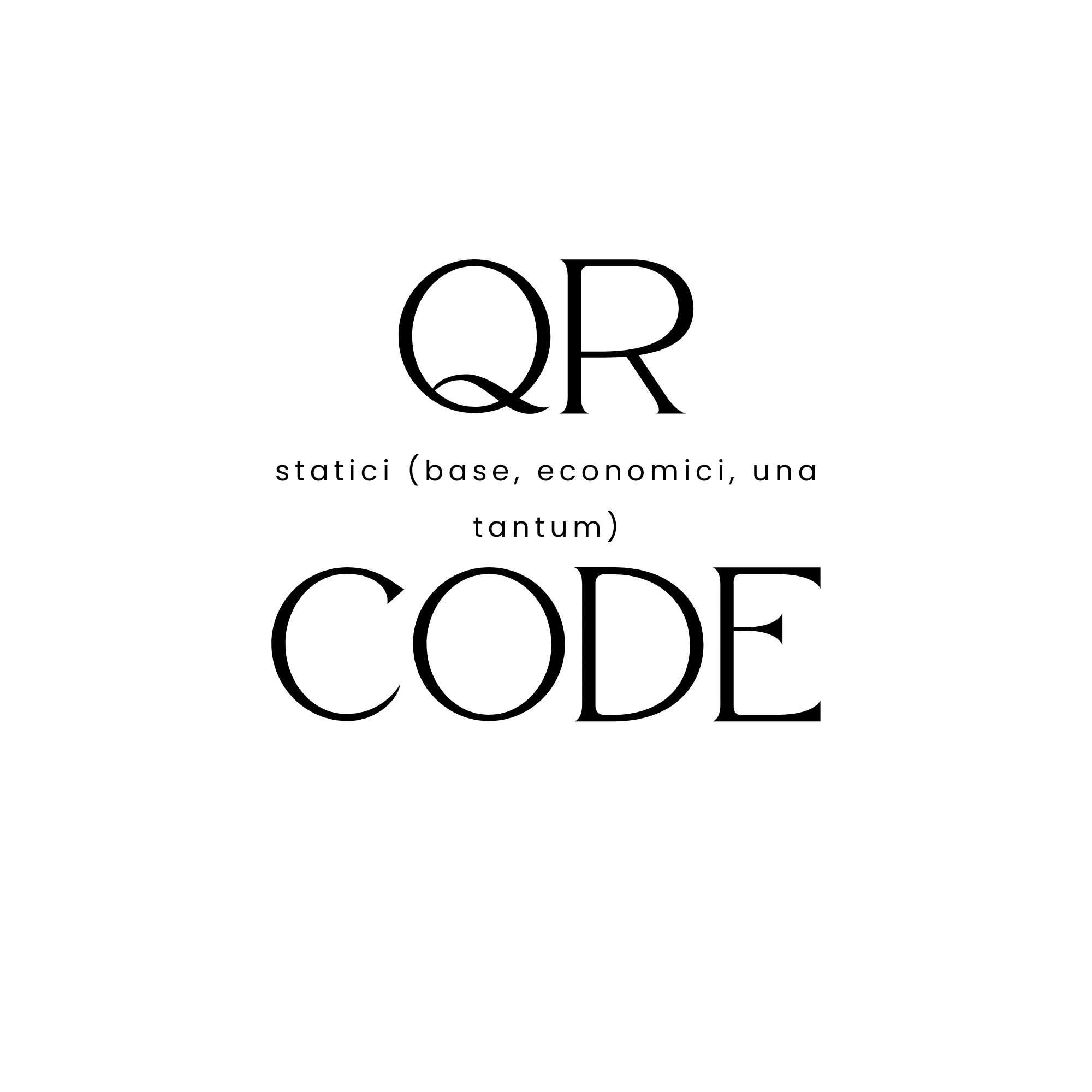QR code statici (base, economici, una tantum) - QR Web Lab
