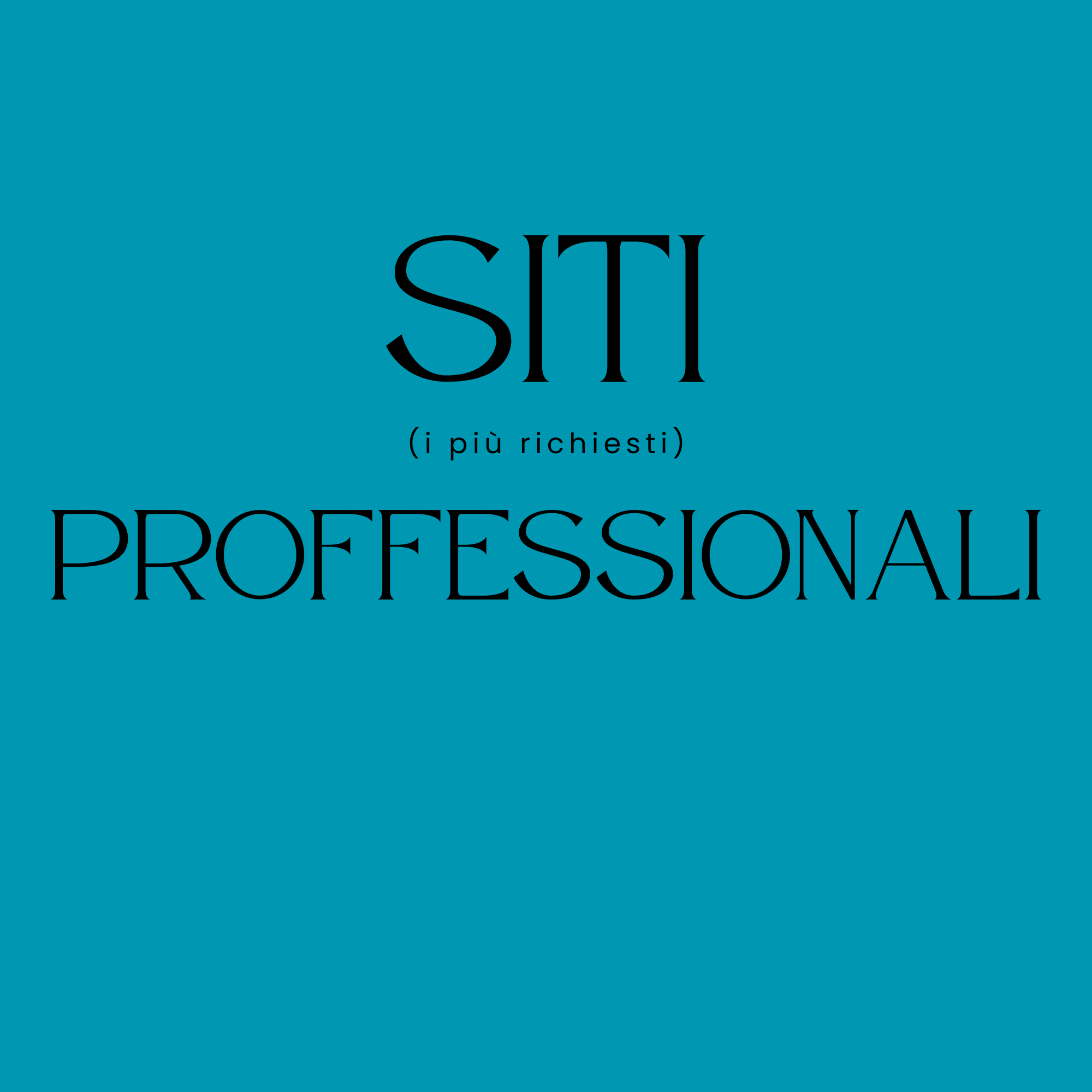 Siti professionali / small business (i più richiesti) - QR Web Lab