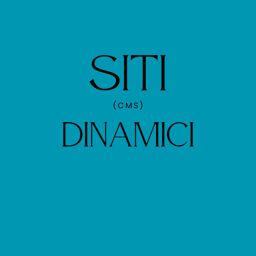 Siti dinamici / con gestione contenuti (CMS) - QR Web Lab