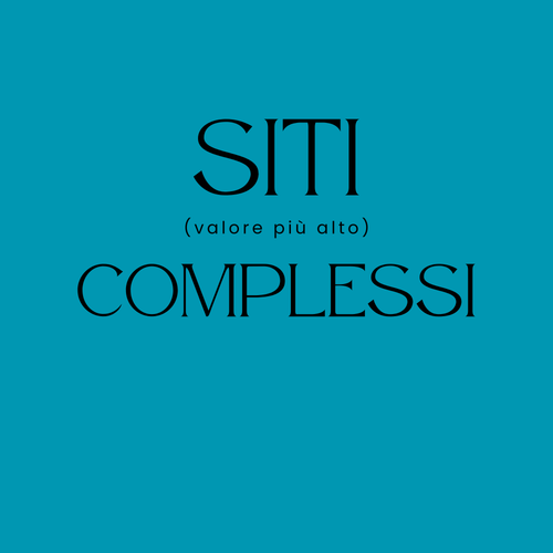 Siti complessi / funzionali (valore più alto) - QR Web Lab